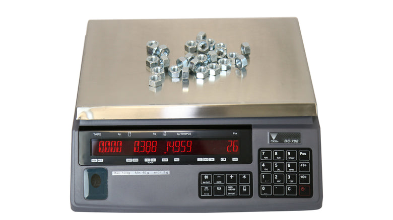 Our range of counting weighing scales and how they work