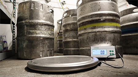 How to Weigh a Keg