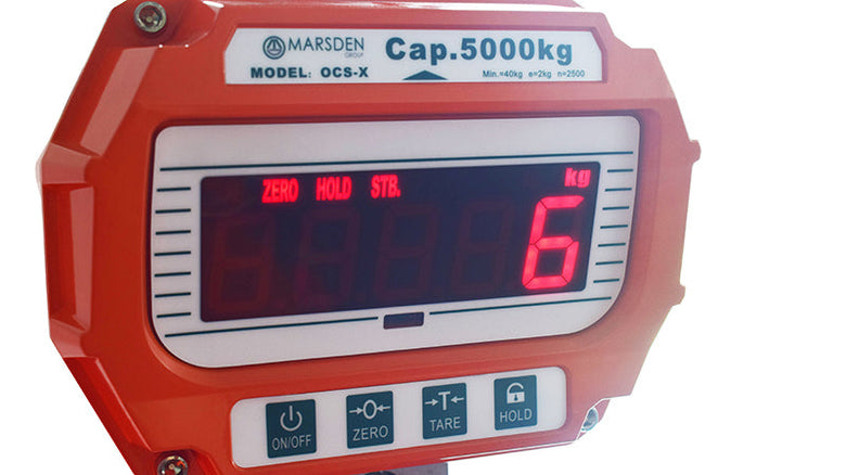 For Accurate Shipment Weights, It All Hangs On The OCS-X