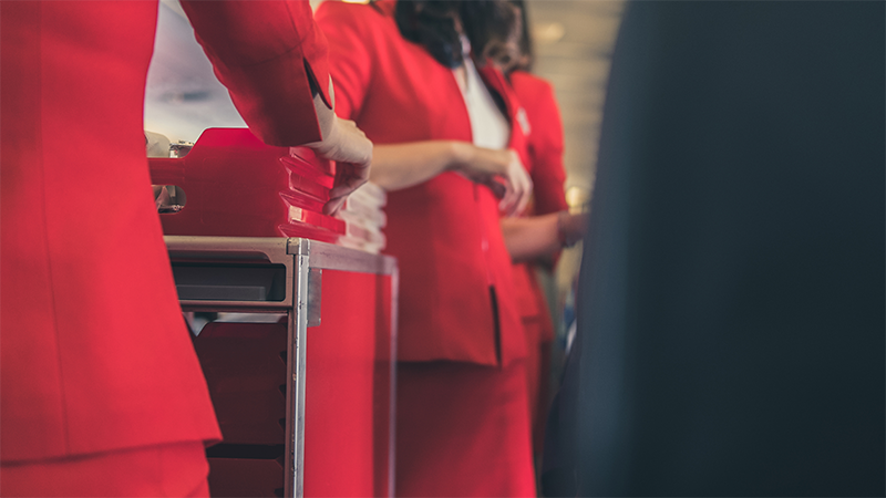 Why is weighing so important for airline catering?