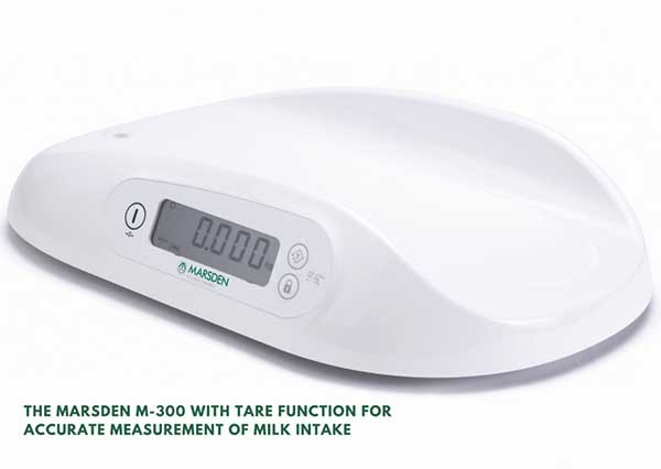 M-300 with Tare Function for the accurate measurement of milk intake