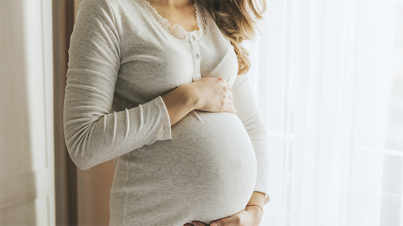 Why is it important to be a healthy weight during pregnancy?