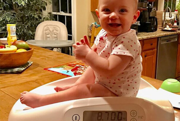 Marsden M-300 Baby Scale Provides Precise Readings For Little Bellies Lactation