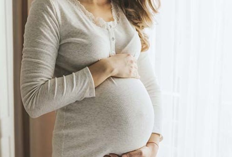 Why is it important to be a healthy weight during pregnancy?