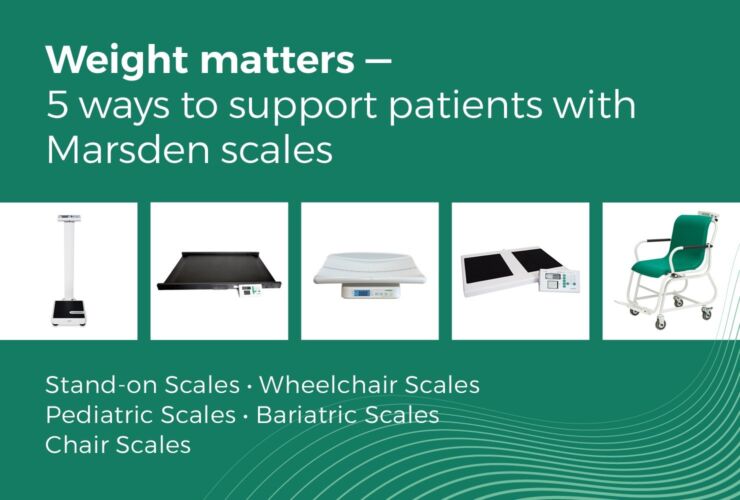 The 5 Types of Medical Scales and How Marsden Products Support Patient Care